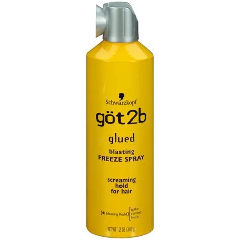 Got2b Schwarzkopf Glued Blasting Freeze Hair Spray - 12oz : Target