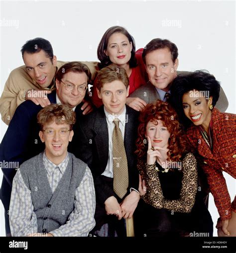 NEWSRADIO, (l-r): Joe Rogan, Stephen Root, Andy Dick, Dave Foley, Maura ...