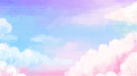 Clouds Sky Cloud White Nature Pastel Powerpoint Background For Free Download - Slidesdocs