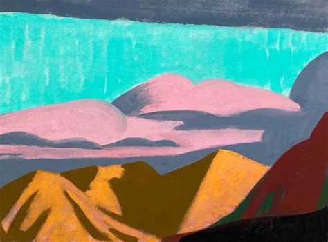 SOUTHWEST MESA ABSTRACT Cubism Contemporary oil painting landscape Art Santa Fe $300.00 - PicClick