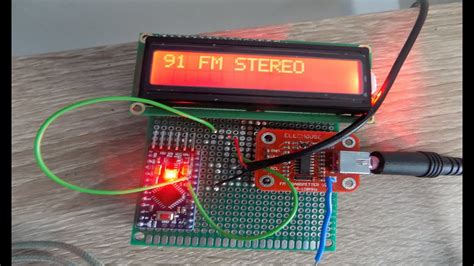 FM STEREO TRANSMITTER USING ARDUINO AND KT0803L ELECHOUSE TRANSMITTER - YouTube