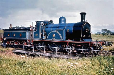 Caledonian Railway No. 123 at Silloth in 1964 | Steam train photo ...