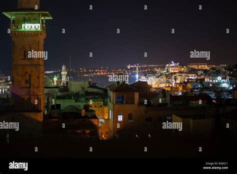 Jerusalem by night Stock Photo - Alamy