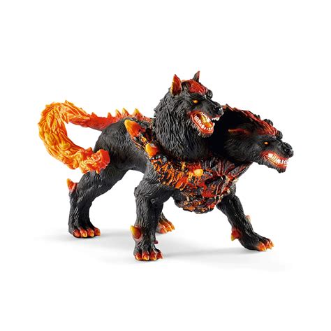 Buy SCHLEICH 42451 Hellhound Eldrador Creatures Toy Figurine for ...