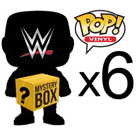 WWE Wrestling WWE MYSTERY BOX LOT of 6 Funko POP! Vinyl Figures ...