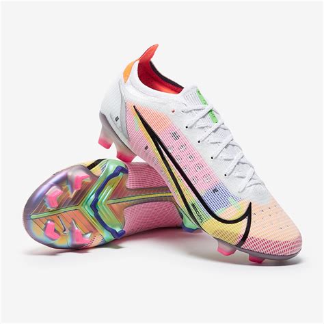 Nike Mercurial Vapor Dragonfly 14 Elite FG - White/Metallic Silver/Dark Raisin - Firm Ground ...