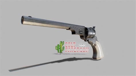 Colt Paterson Revolver - 3D model by AnnaBelle Fibonacci ...