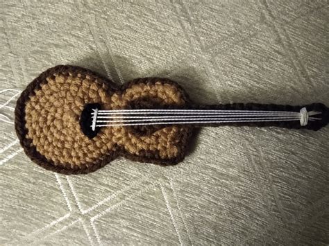 Acoustic Guitar Crochet PATTERN ONLY - Etsy