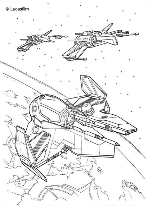 Star wars spaceships coloring pages - Hellokids.com