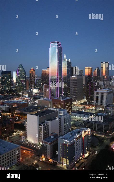 Dallas Skyline, Texas Stock Photo - Alamy