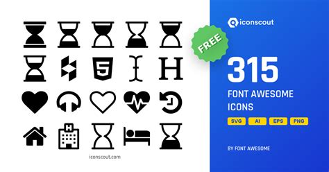 Free Font Awesome Icon Pack - 315 Free Download User Interface Icons | IconScout