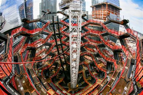 Gallery of Heatherwick's Copper 'Vessel' Tops Out at New York's Hudson ...