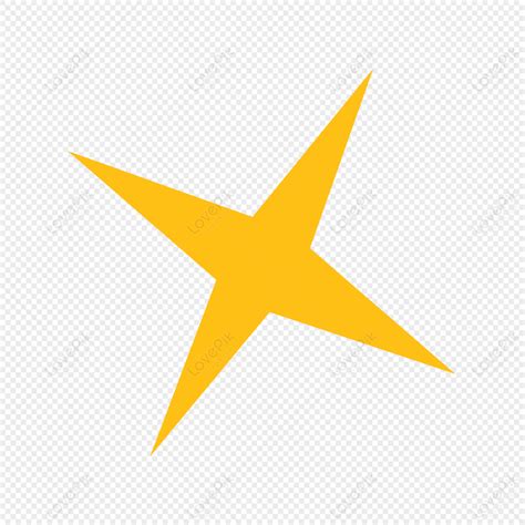 Four Point Star Clipart With No Background