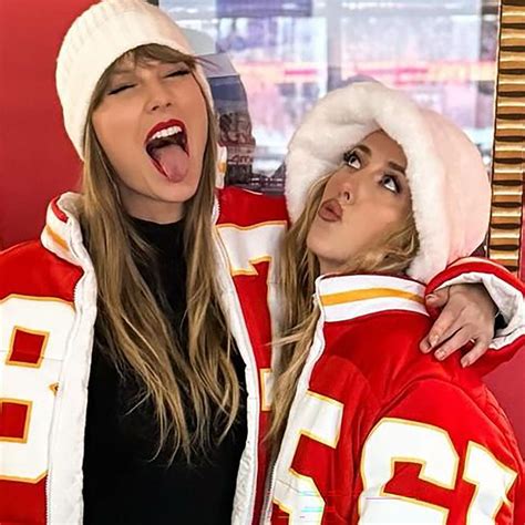 Taylor Swift & Brittany Mahomes "Twinning & Winning" at Chiefs Game