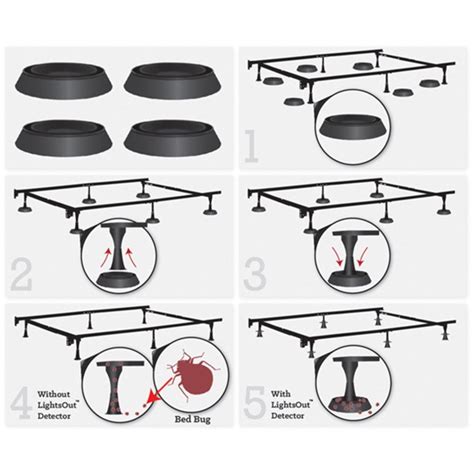 Bed Bug Traps 4 Pack – Say Bye Bugs