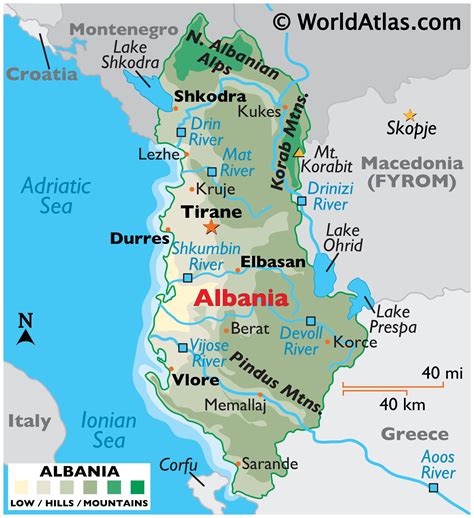 Balkanatolia Blog: Maps of Albania and its regions