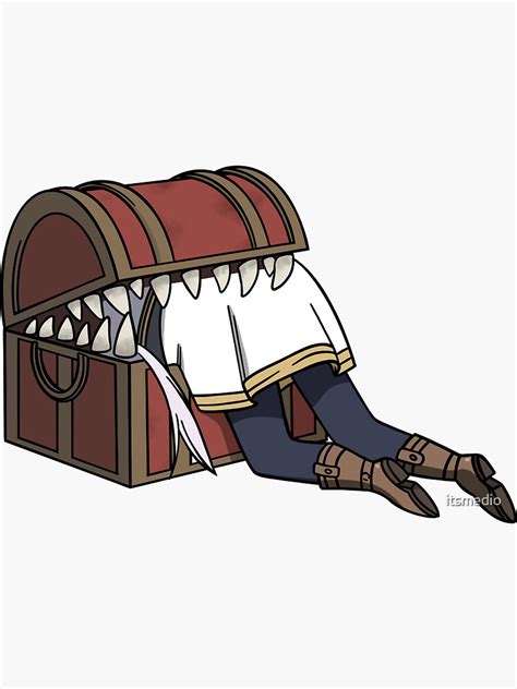 "Frieren: Beyond Journey's End - Frieren in Mimic" Sticker for Sale by itsmedio | Redbubble