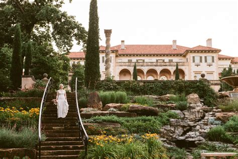 Philbrook Museum of Art Gardens Bridal | Kerrie