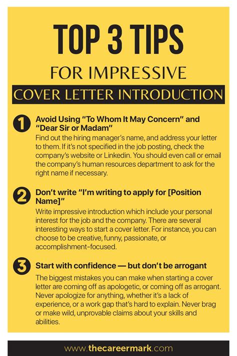 Perfect Cover Letter, Cover Letter Tips, Writing A Cover Letter, Cover Letter Example, Cover ...