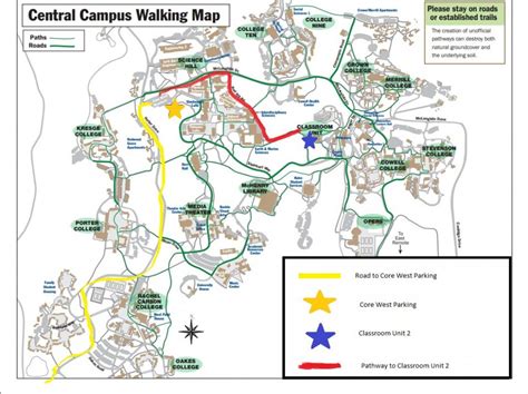 Ucsc Campus Map | Ageorgio - University Of California Santa Cruz Campus ...