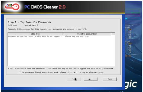 014 - PC CMOS Cleaner (crack or clear passwords) - RMPrepUSB