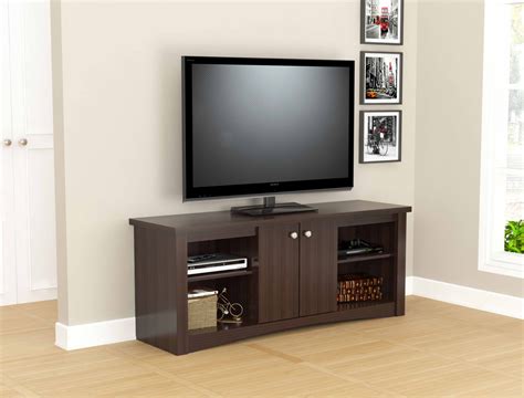 Inval Transitional Espresso 60-inch TV Stand - Walmart.com - Walmart.com