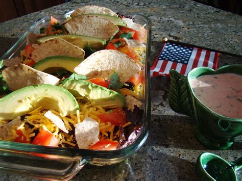 Tortilla Chip Salad | Recipe to follow. Here it is: 3 cups f… | Flickr