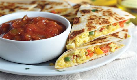 Mexican Breakfast Quesadillas