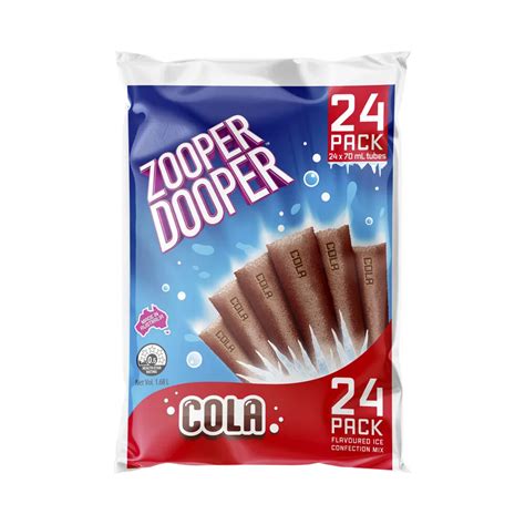 Zooper Dooper Ice Blocks Frozen Cola Sticks 24 Pack is not halal | Halal Check