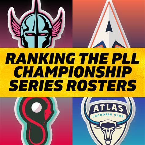 Ranking the PLL Championship Series Rosters - Lacrosse All Stars