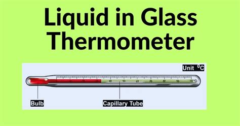 Liquid in Glass Thermometer