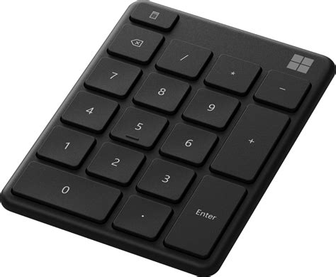 Microsoft Number Pad Matte Black 23O-00016 - Best Buy