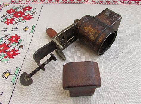 Vintage Walnut Table Grinder Retro Walnut Grinder Old Manual | Etsy