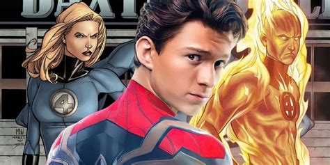 Spider-Man 4 Gets Clever Fantastic Four Crossover In MCU Fan Poster