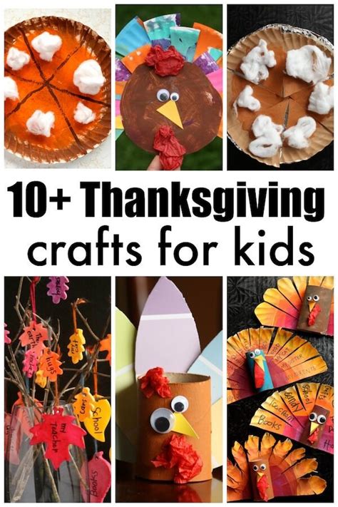 10+ Thanksgiving Crafts for Kids - Happy Hooligans