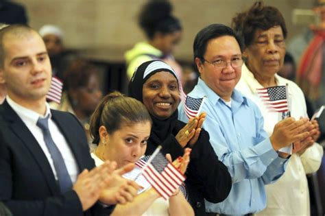 New Citizens Sworn in at Emotional Naturalization Ceremonies