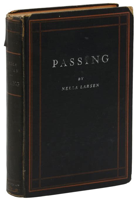 Passing | Nella Larsen | First Edition