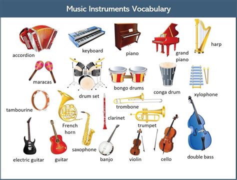 MUSICAL INSTRUMENTS | Arsimi Gjitheperfshires