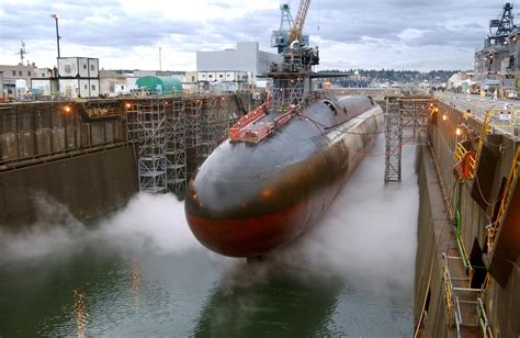 Ohio (SSBN-726), Puget Sound Naval Shipyard, Wash. August 14, 2003, in ...