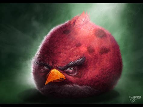 Realistic Angry Bird (big red) Memes - Imgflip