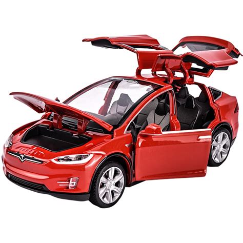 Tesla MODEL X Diecast Car 1:32 Alloy Car Model Toy Vehicle | Fast ...