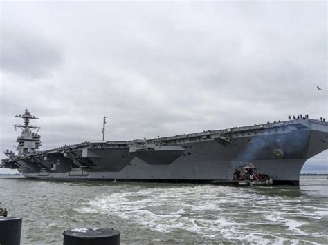 USS Gerald R Ford: What we know about world’s biggest warship on first ...