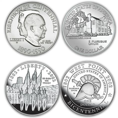 The Complete Set of West Point Mint Commemorative Silver Dollars