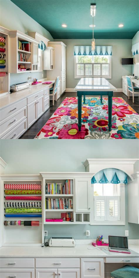 Delightful Craft Room Ideas (Small, Storage, and DIY craft room) | Craft room design, Craft room ...
