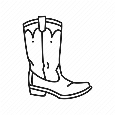 Boot, cowboy, cowboy boot, leather boot, shoe, western boot, work boot icon - Download on Iconfinder