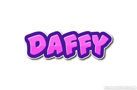 Daffy Logo | Free Name Design Tool from Flaming Text