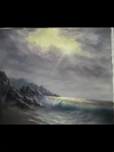 Ocean Painting in Oil | Scenery, Beautiful ocean, Ocean painting