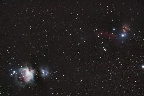 Orion and Flame Nebula : r/Astronomy