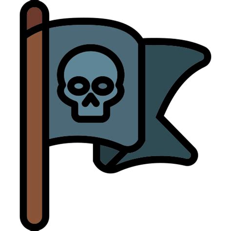 Pirate Flag - Free flags icons