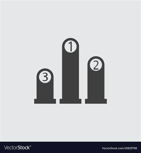 Ranking icon Royalty Free Vector Image - VectorStock